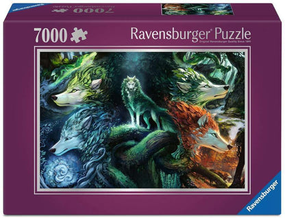 Ravensburger Puzzle 12001423 - Whispers of the Forest - 7000 Teile Puzzle für Puzzle-Profis und Fantasy-Fans ab 14 Jahren