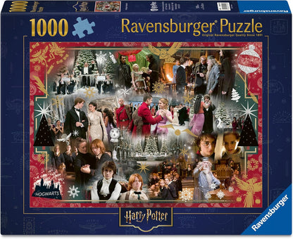 Ravensburger Puzzle 12001507 - Holidays at Hogwarts - 1000 Teile Harry Potter Puzzle für Erwachsene und Kinder ab 14 Jahren