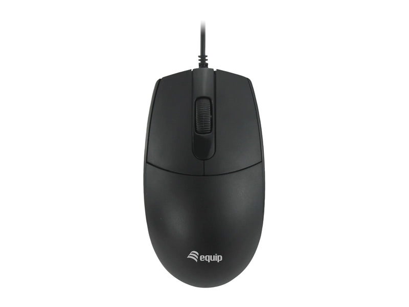 Equip Mouse ottico USB-A Silent per mancini, 1,5 m