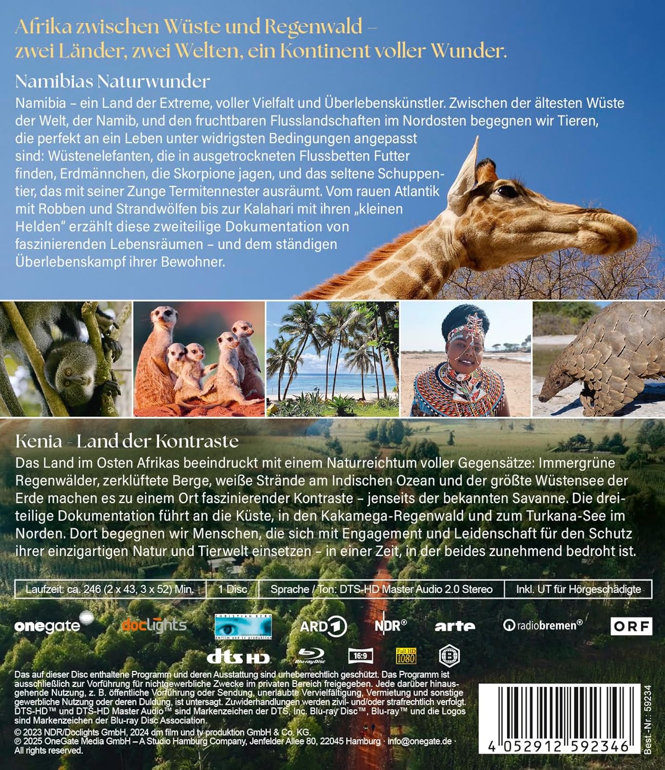 Namibias Naturwunder & Kenia - Land der Kontraste