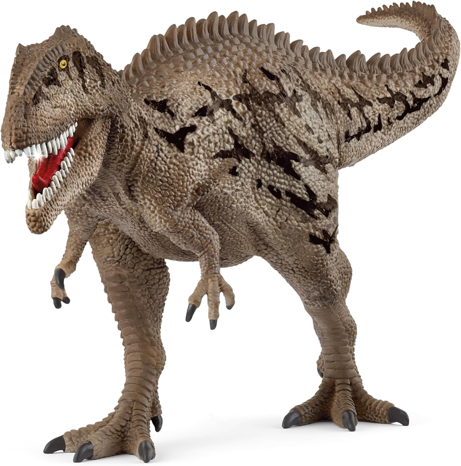 Schleich Dinosaurs | Carcharodontosaurus 15048 | Dinosaure réaliste avec mâchoire Mobile | idée Cadeau pour Filles et garçons | Jouet Dinosaure dès 3 Ans | 8 x 33 x 13 cm