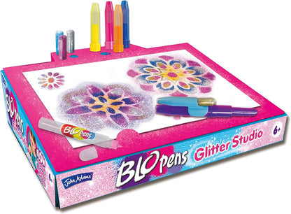 John Adams | BLOPENS® Glitter Studio: Blow airbrush & add glitter effects | Arts & crafts | Ages 6+