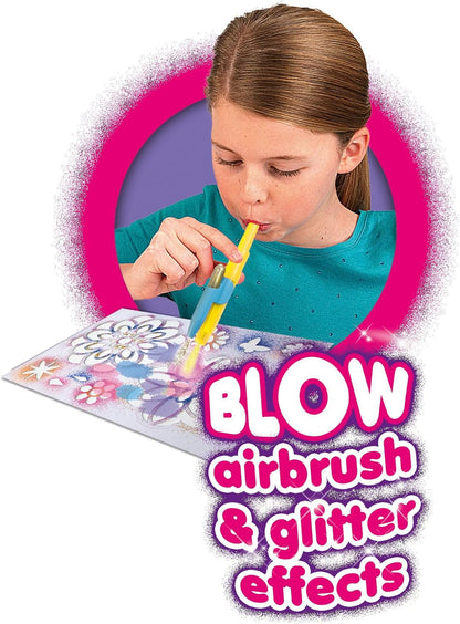 John Adams | BLOPENS® Glitter Studio: Blow airbrush & add glitter effects | Arts & crafts | Ages 6+