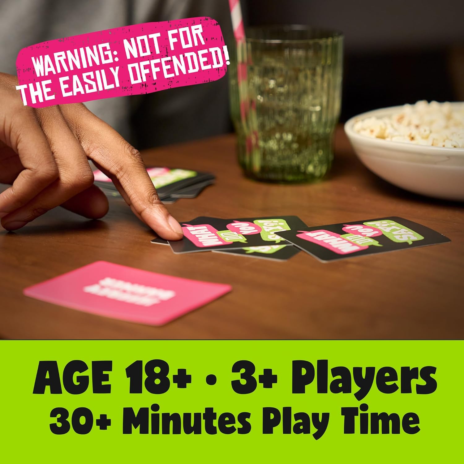Original Games | What Did You Say?! The game of things you can say… but definitely shouldn't! | NSFW Adult Party Games | Ages 18+