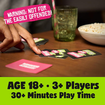 Original Games | What Did You Say?! The game of things you can say… but definitely shouldn't! | NSFW Adult Party Games | Ages 18+