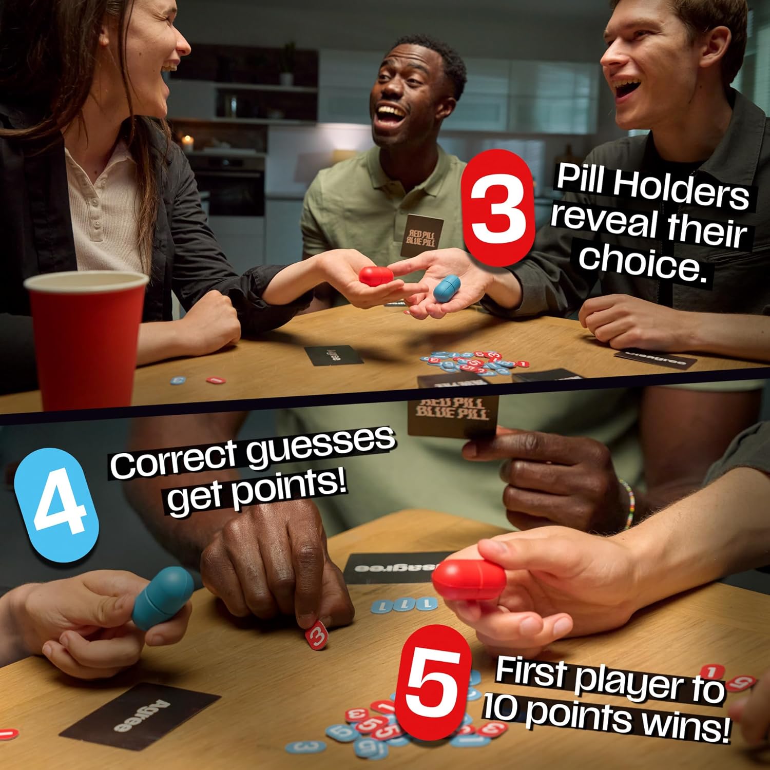 Original Games | Red Pill Blue Pill - the This or That adult party game | NSFW Adult Party Games | Ages 18+