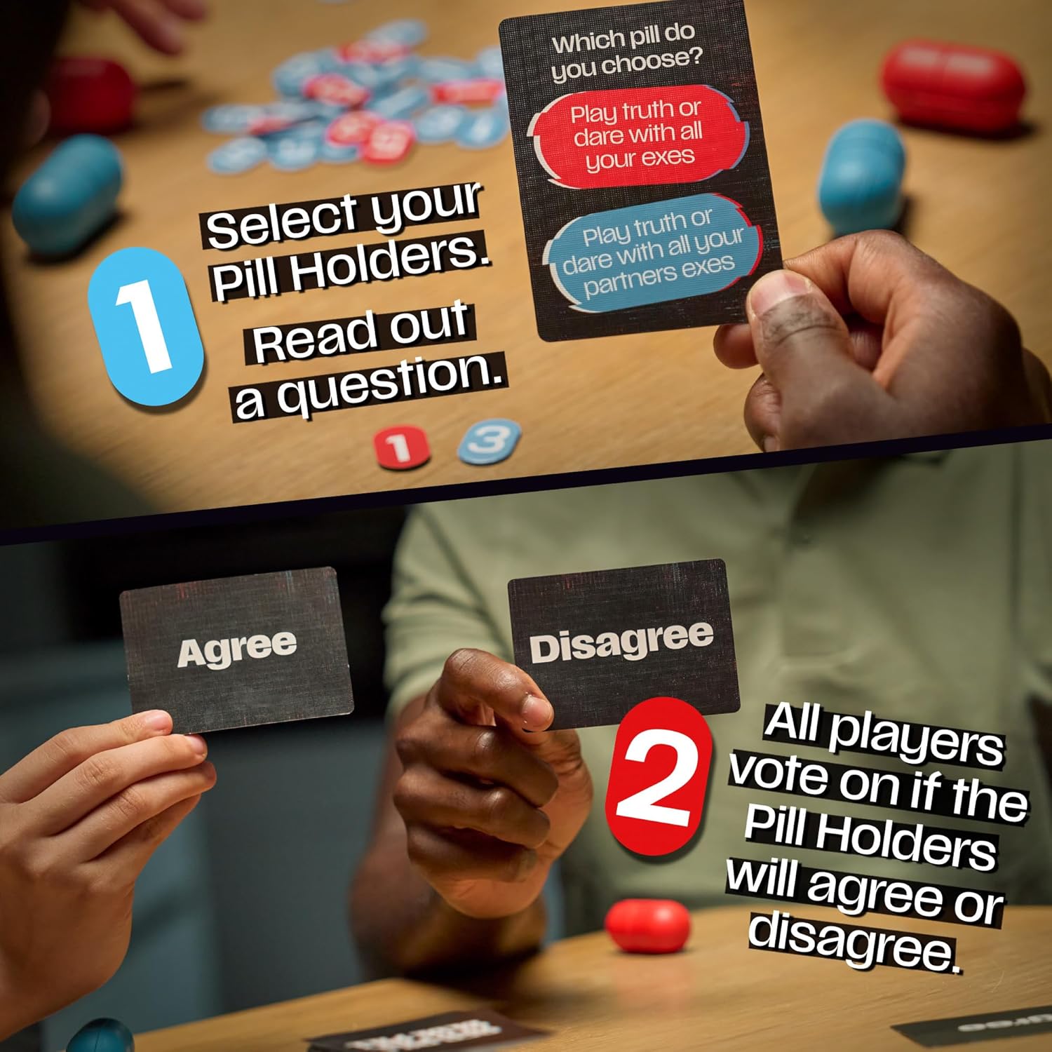 Original Games | Red Pill Blue Pill - the This or That adult party game | NSFW Adult Party Games | Ages 18+