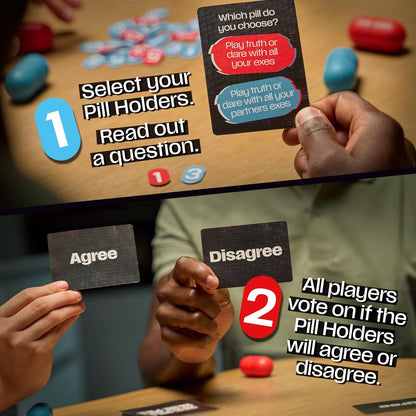 Original Games | Red Pill Blue Pill - the This or That adult party game | NSFW Adult Party Games | Ages 18+