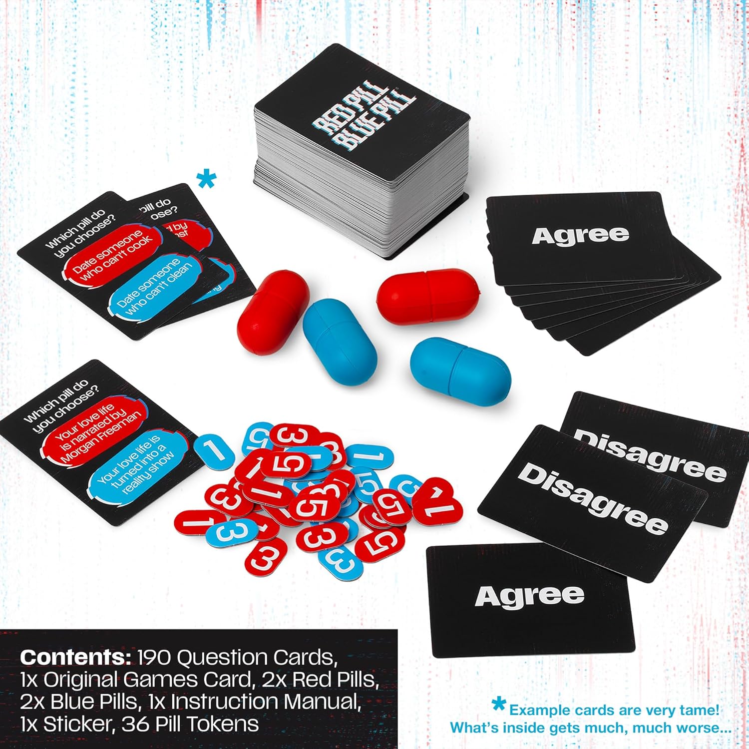 Original Games | Red Pill Blue Pill - the This or That adult party game | NSFW Adult Party Games | Ages 18+
