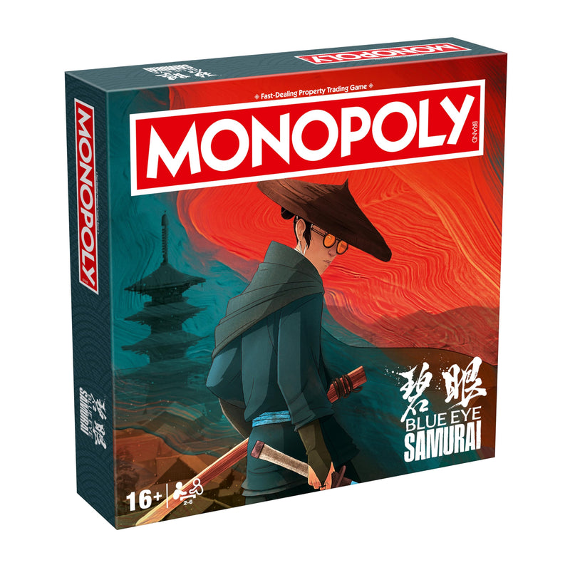 Winning Moves Blue Eye Samurai Monopoly