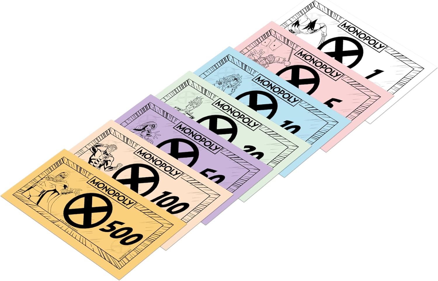 Winning Moves X-Men 97 Monopoly classic board game perfect for 2–6 players and makes a great gift for fans aged 14 and up