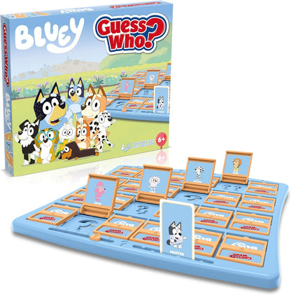 Winning Moves Bluey Guess Who? Classic Guessing Board Game for Families and Bluey Fans great gift for ages 6 plus
