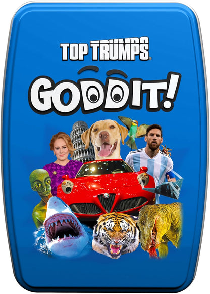 Top Trumps Original Goddit! Card Game for Kids and Adults Family Game Travel Game 1 to 6 Players Makes a Great Gift for Ages 6 plus