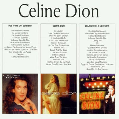 Celine Dion-Original 3Cd Box
