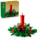 LEGO Christmas Table Decoration - Display Toy incl. a Candle, Red Berries, Golden Stars and Foliage - Fun Family Activity for 12+ Year Old Girls, Boys & Teens - 40743