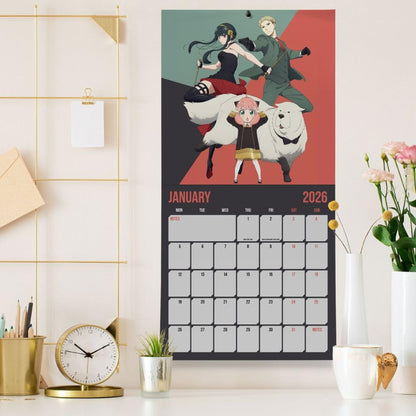 SPY X FAMILY 2026 SQUARE CALENDAR