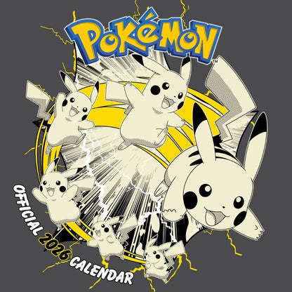 POKEMON 2026 SQUARE CALENDAR