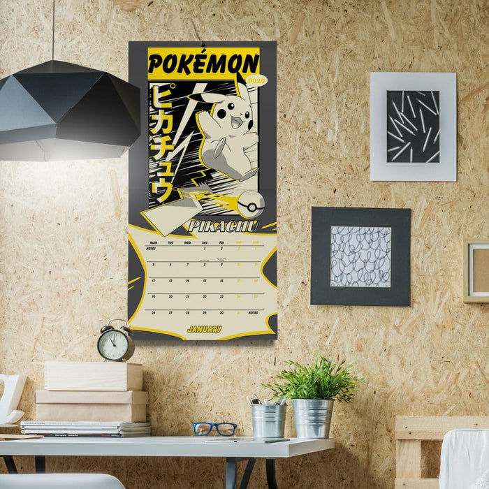 POKEMON 2026 SQUARE CALENDAR