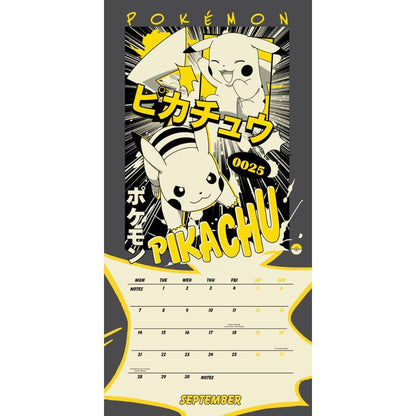POKEMON 2026 SQUARE CALENDAR