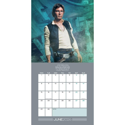 STAR WARS CLASSIC 2026 SQUARE CALENDAR