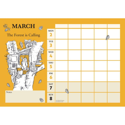 2026 FAMILY ORGANISER DISNEY WINNIE THE POOH 5 COLUMN MONTH TO VIEW A4 WALL CALENDAR OFFICIAL PRODUCT