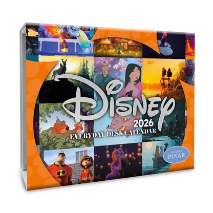 2026 CALENDAR DISNEY ANIMATION PAGE A DAY DESK BLOCK OFFICIAL PRODUCT