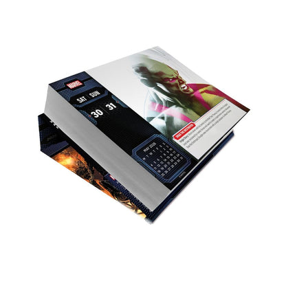 2026 CALENDAR MARVEL PAGE A DAY DESK BLOCK OFFICIAL PRODUCT