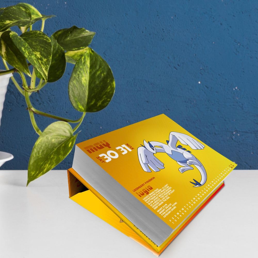 2026 CALENDAR POKEMON PAGE A DAY DESK BLOCK OFFICIAL PRODUCT