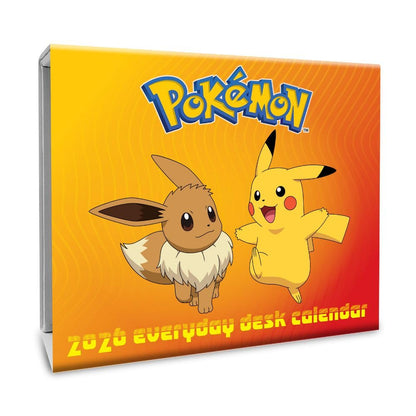 2026 CALENDAR POKEMON PAGE A DAY DESK BLOCK OFFICIAL PRODUCT