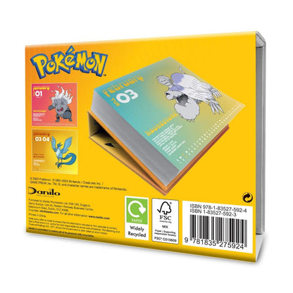 2026 CALENDAR POKEMON PAGE A DAY DESK BLOCK OFFICIAL PRODUCT