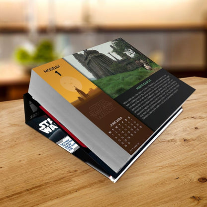 2026 CALENDAR STAR WARS CLASSIC PAGE A DAY DESK BLOCK OFFICIAL PRODUCT