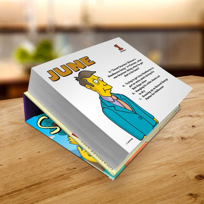 2026 CALENDAR THE SIMPSONS PAGE A DAY DESK BLOCK OFFICIAL PRODUCT