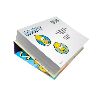 2026 CALENDAR THE SIMPSONS PAGE A DAY DESK BLOCK OFFICIAL PRODUCT