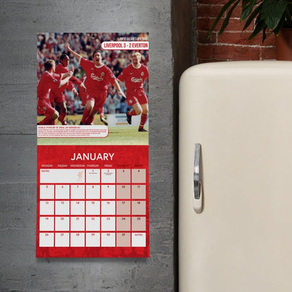 2026 CALENDAR LIVERPOOL FC LEGENDS MONTH TO VIEW SQUARE WALL CALENDAR OFFICIAL PRODUCT