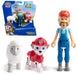 PAW Patrol Marshall & Farmer Al Figure Pack with Sheep Toy Figure, Kids Toys for Boys and Girls Ages 3 and Up