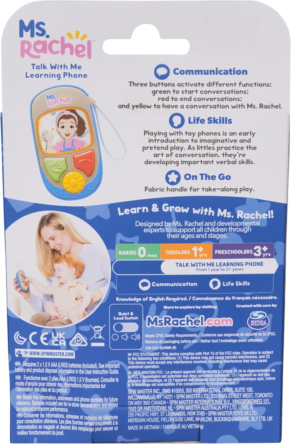 Ms. Rachel Lets Talk Learning Phone GEC