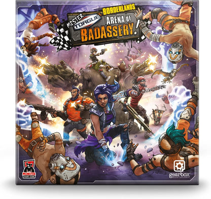 Monster Fight Club | Borderlands: Mister Torgue's Arena of Badassery | Board Game | Ages 14+ | 1-4 Players | 60 Minutes Playing Time
