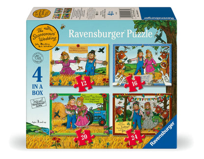 Ravensburger Magic Light Property 4 in a Box (12, 16, 20, 24 piece) Jigsaw Puzzles title tbc for Adults and Kids Age 3 Years Up