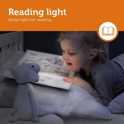 ZAZU - FIN Le Schaf Nachttischlampe und Nachtlicht – Freund ideal zum Lesen am Abend (grau