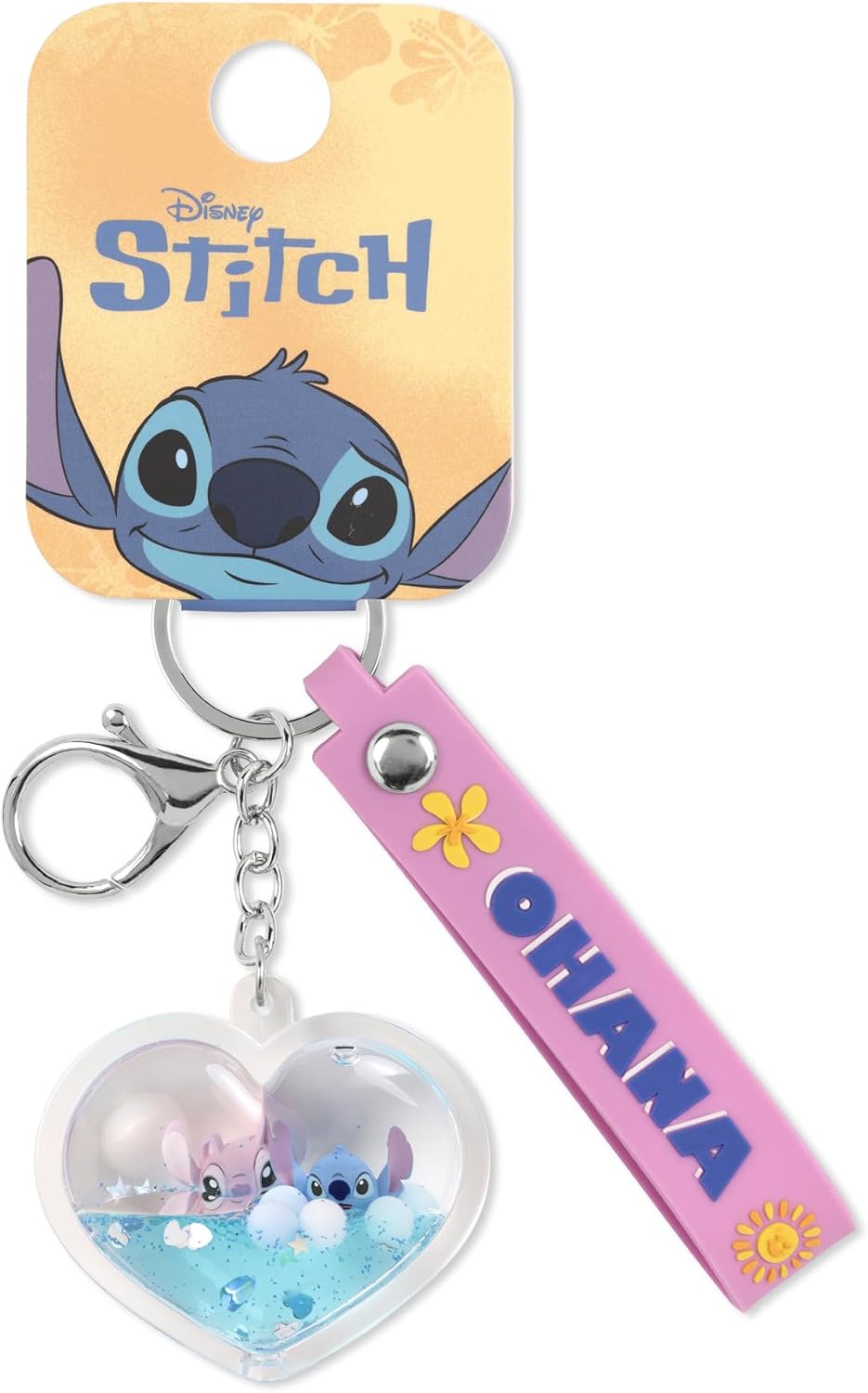 Disney Ohana-Schlüsselanhänger mit Flüssigstich