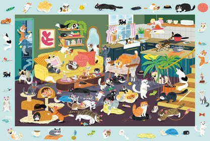 Schmidt | Capering Cats (150 Pieces) | Kids Jigsaw Puzzle | Ages 7+ | 1+ Players