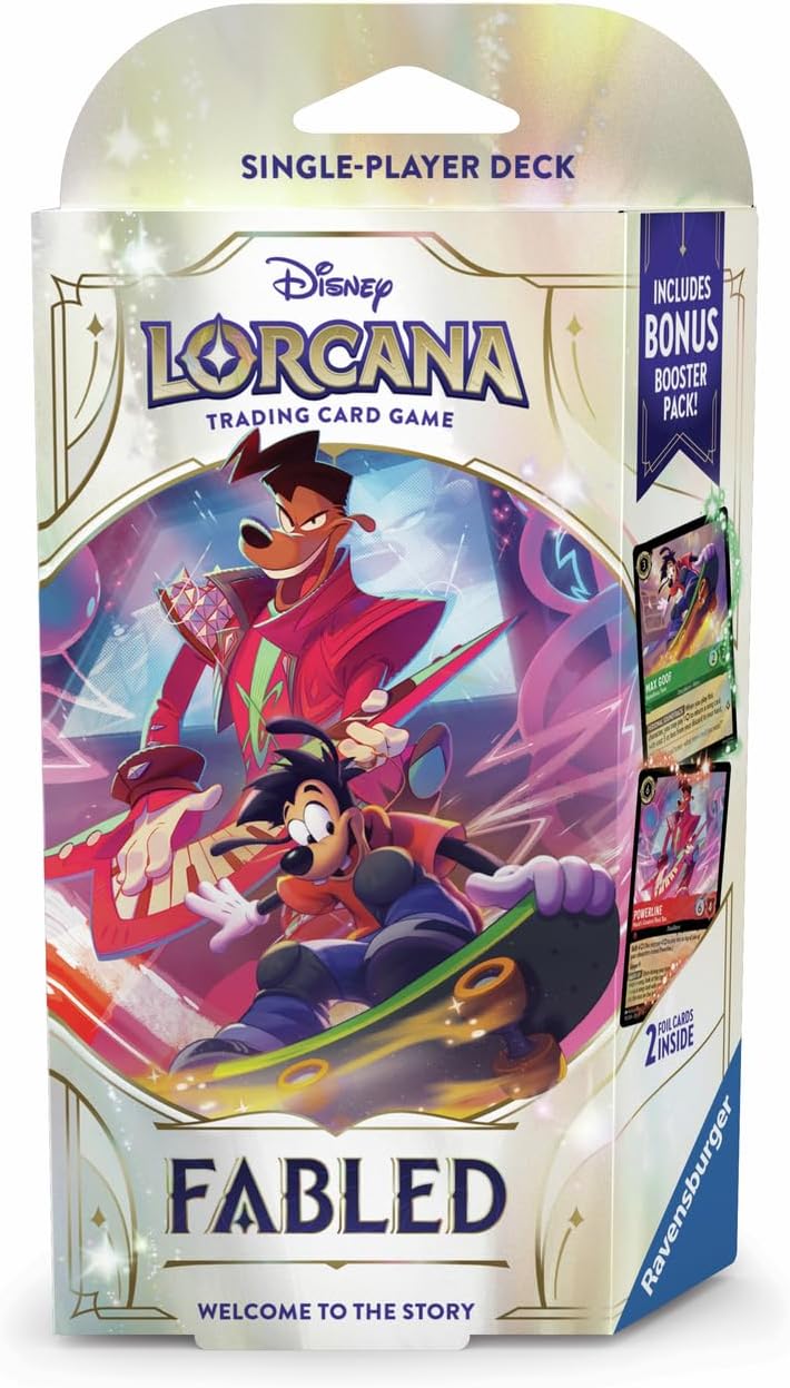 Disney Lorcana TCG: Fabled - Single-Player Deck Emerald and Ruby (Englisch