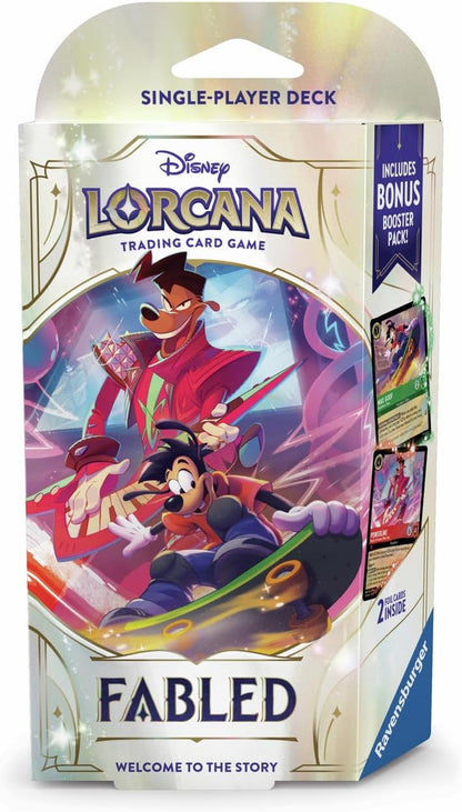 Disney Lorcana TCG: Fabled - Single-Player Deck Emerald and Ruby (Englisch