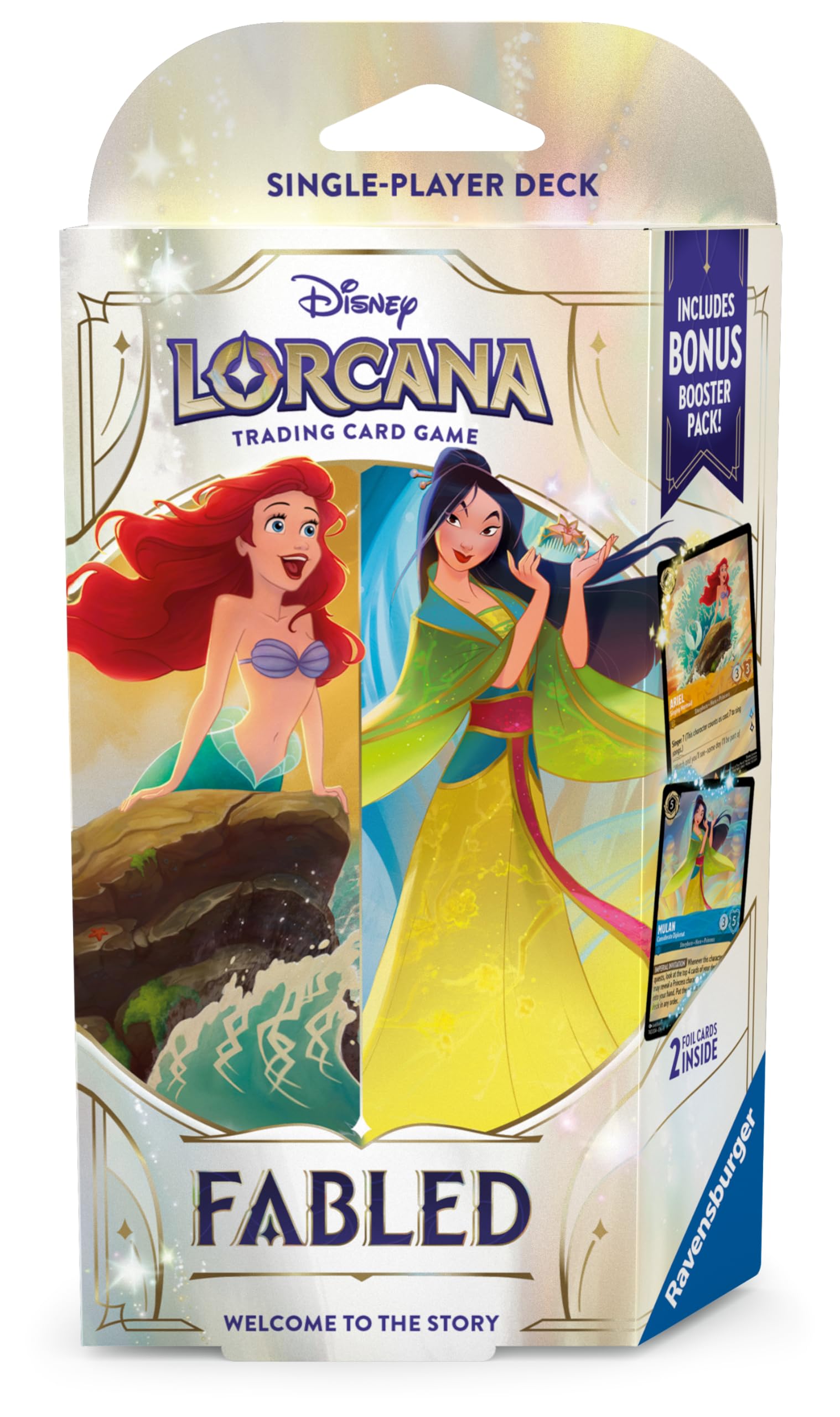 Lorcana TCG - Fabled - Amber/Saphire