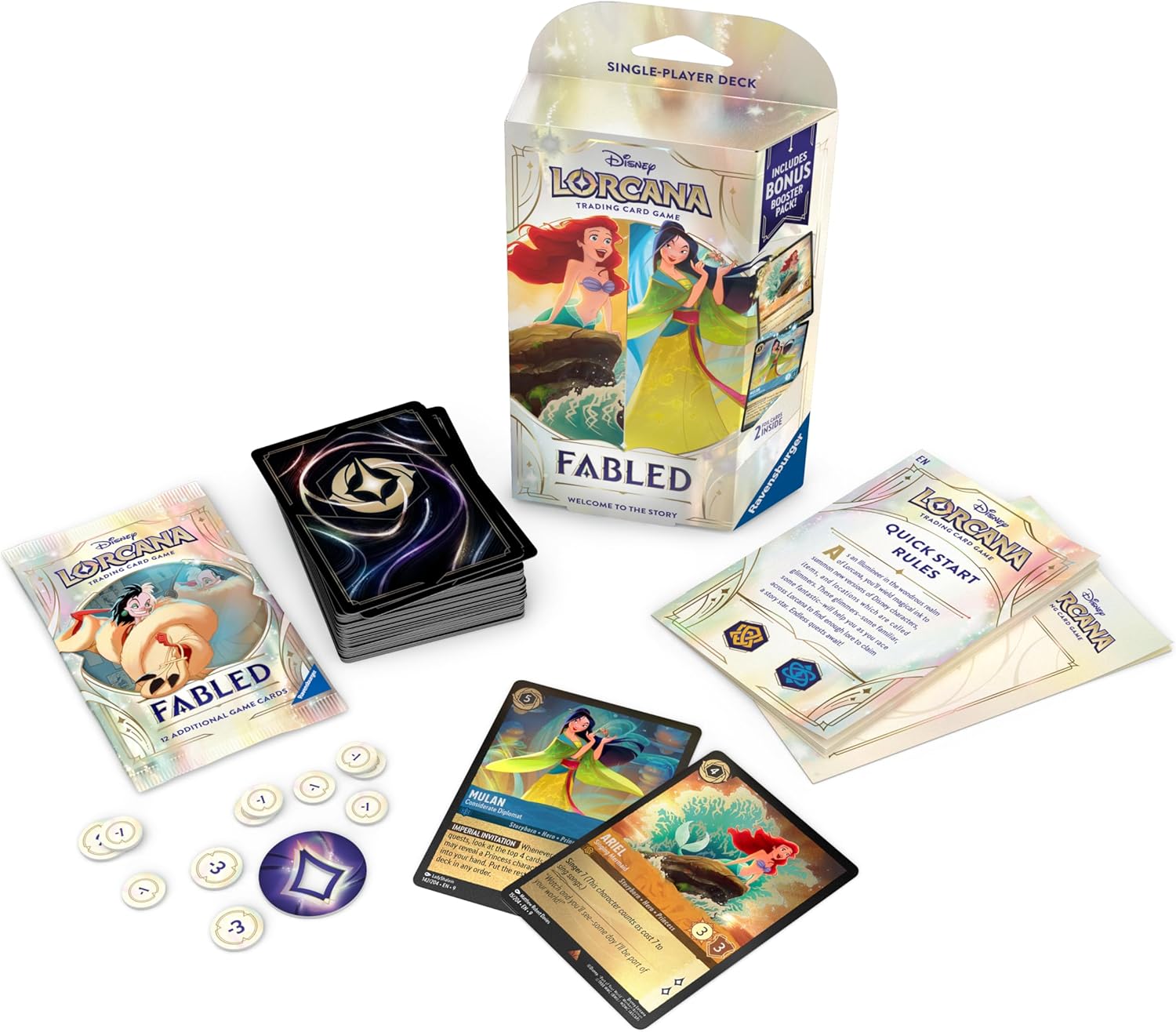 Lorcana TCG - Fabled - Amber/Saphire