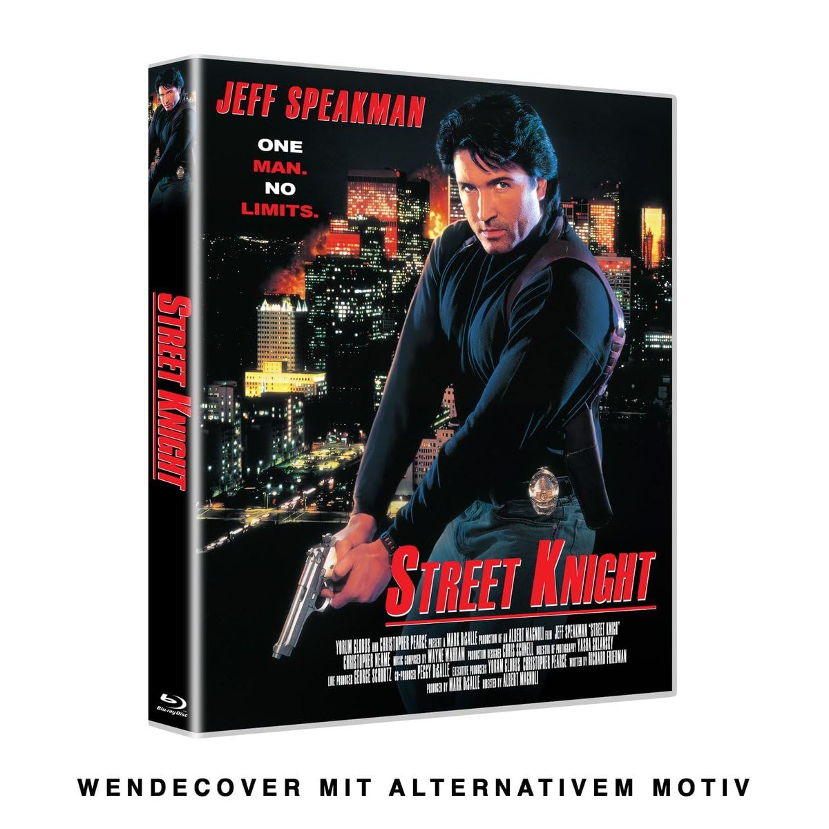 JEFF SPEAKMAN - Geballte Fäuste aka STREET KNIGHT Cover B - mit alt. Wendecover
