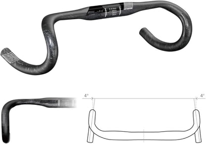 Fsa Cycling Parts Handle HB ROAD SL-K Compact ACR Carbon 14.2 inches (36 cm) A9 185-0038055030