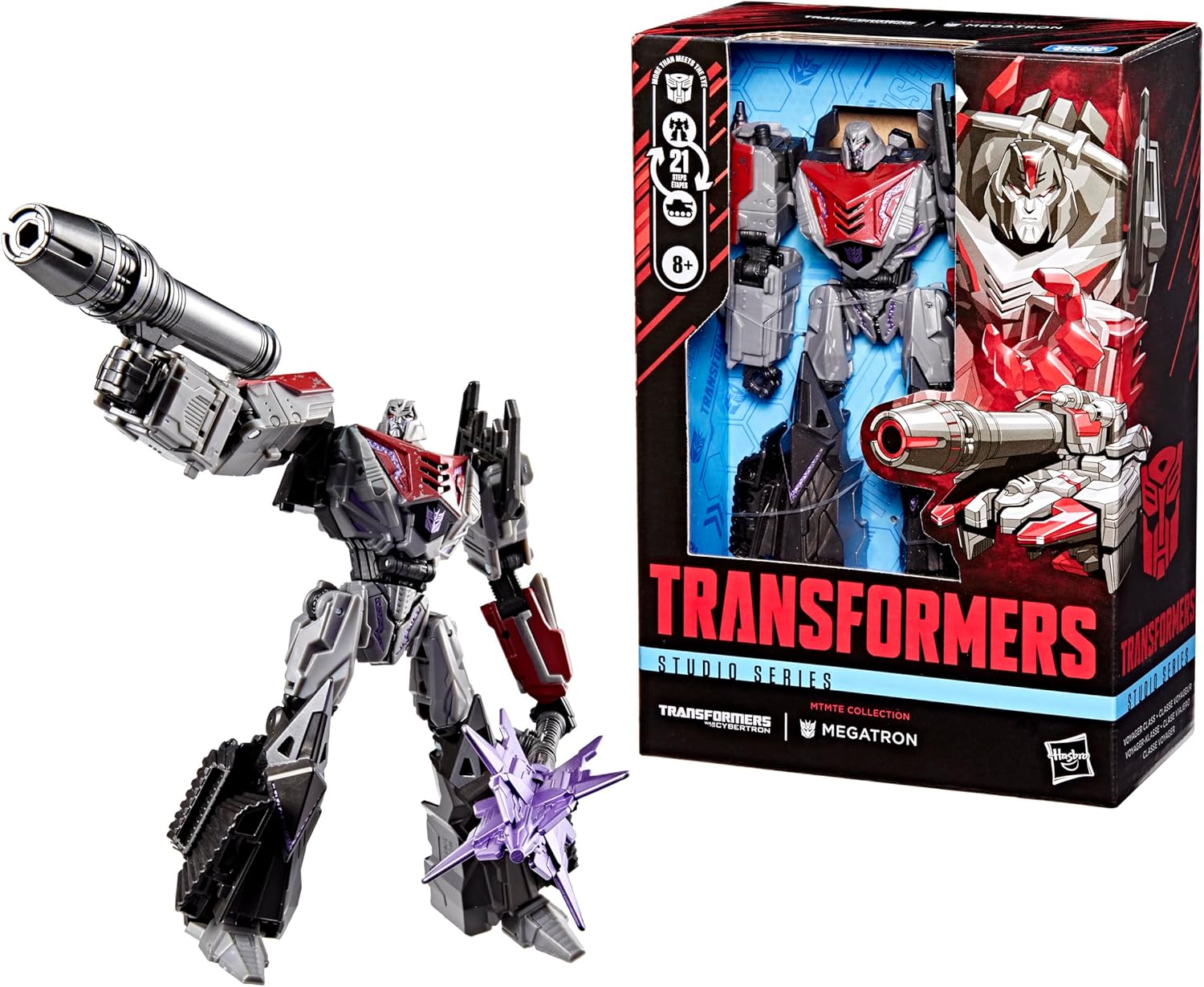 Transformers Studio Series MTMTE Collection War for Cybertron Megatron Action Figure