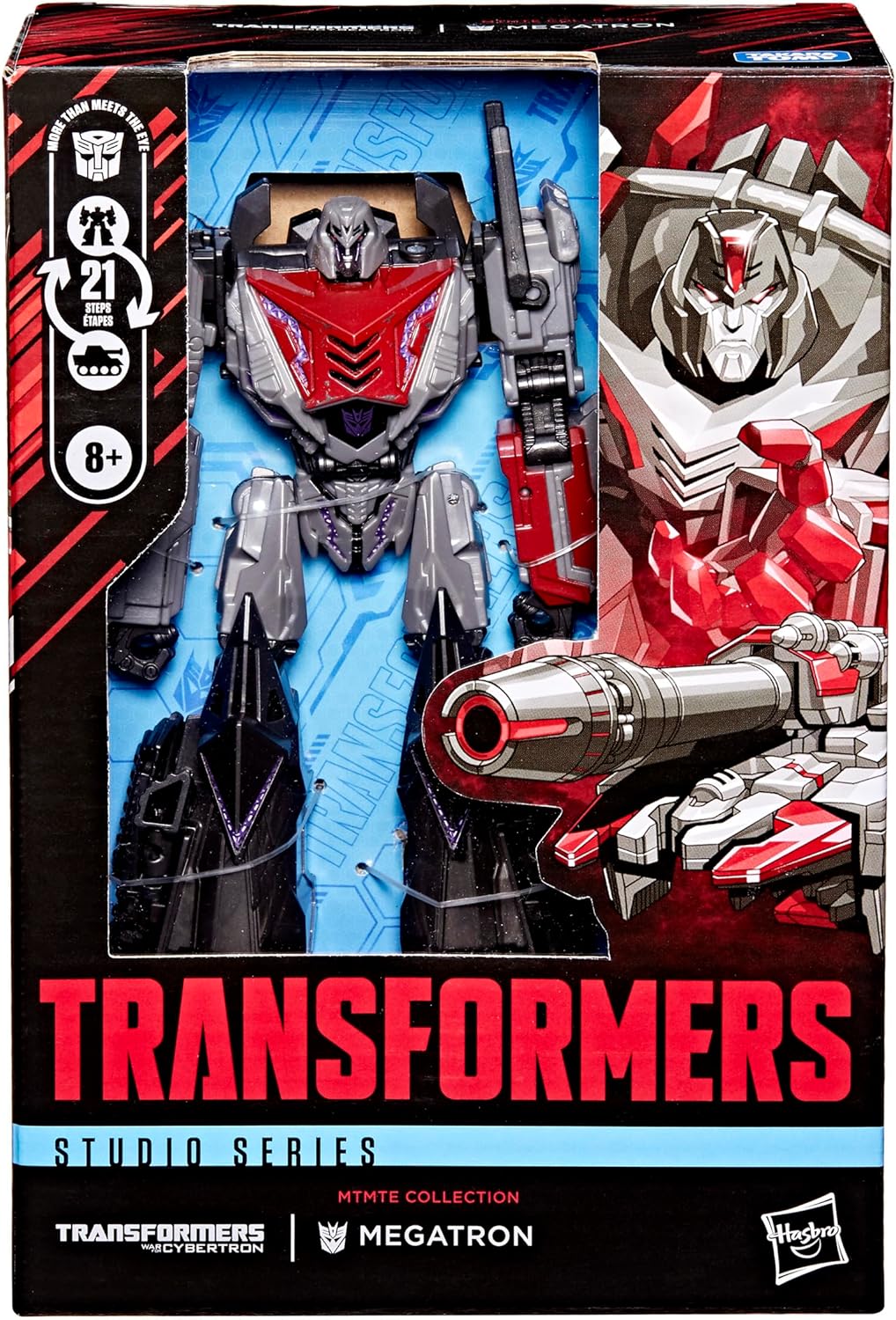 Transformers Studio Series MTMTE Collection War for Cybertron Megatron Action Figure
