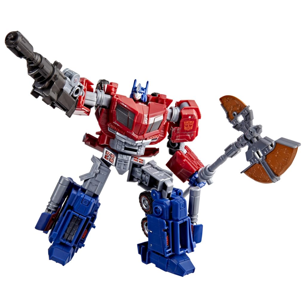 Transformers Studio Series, MTMTE Collection, action figure di Optimus Prime ispirata al videogioco La battaglia per Cybetron